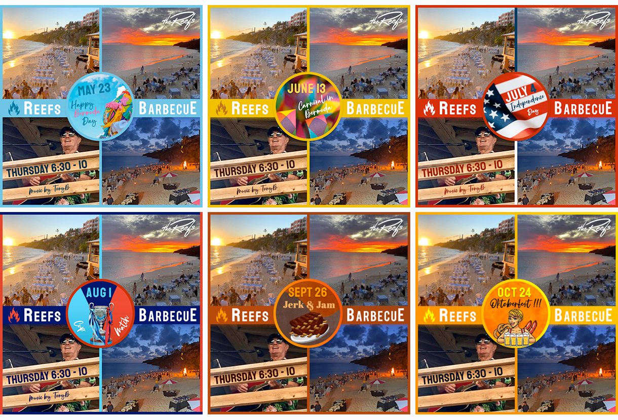 Reefs BBQ themes