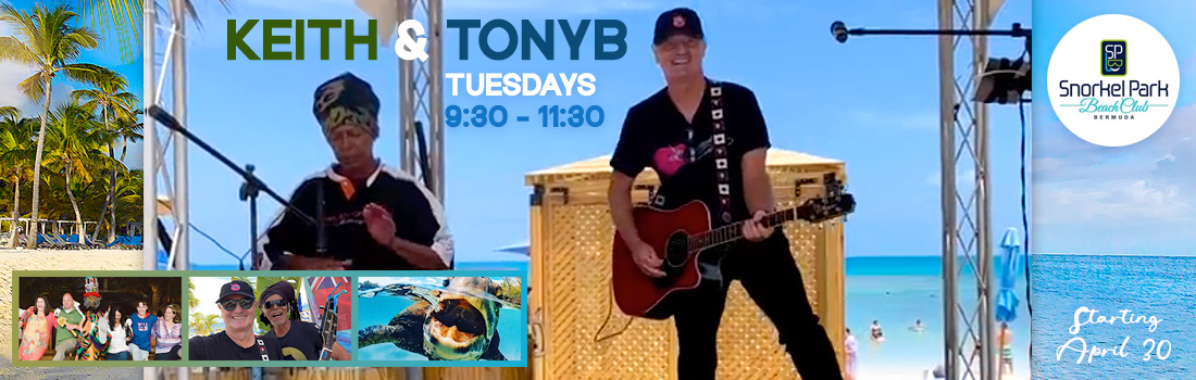 Keith & TonyB at Snorkel Park